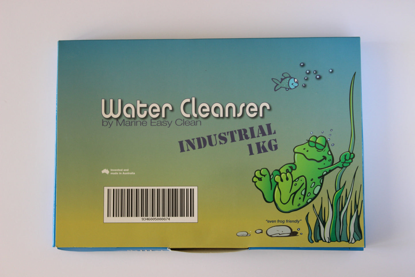 The Water Cleanser Industrial block (1kg) - for healthy, clean, and algae-free water - box