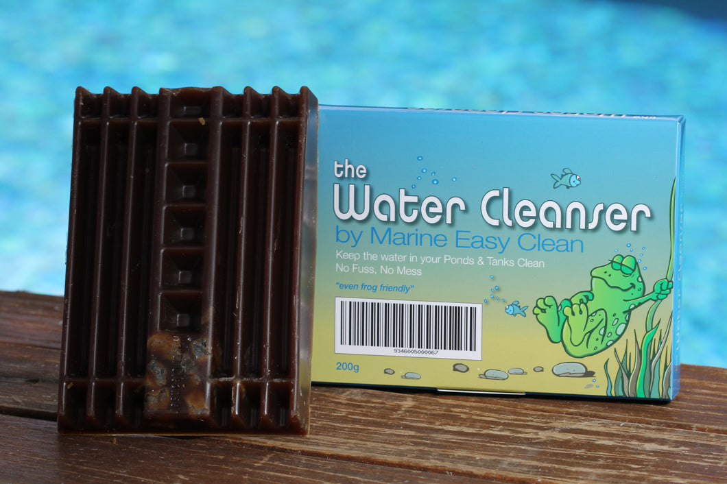 The Water Cleanser Pond block (200g) - for healthy, clean, and algae-free water - product and package